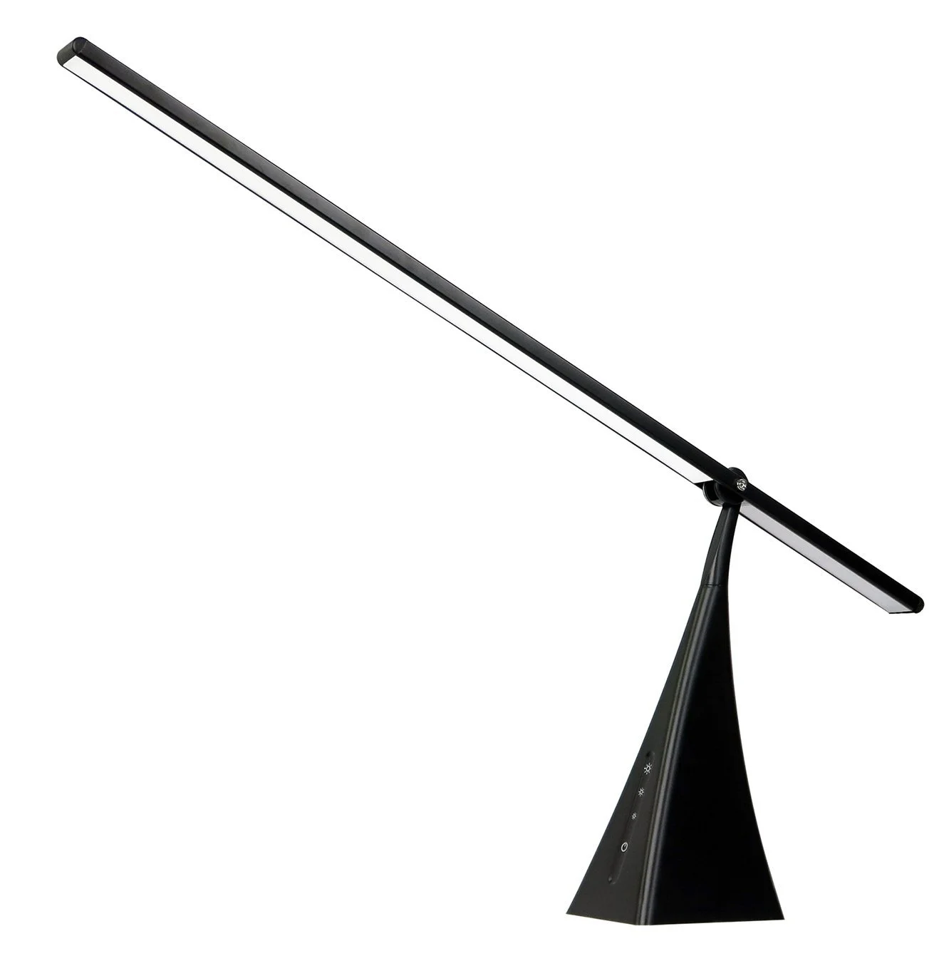 Светодиодная настольная лампа Trango LD395 13W 4000K USB Black, фото №1