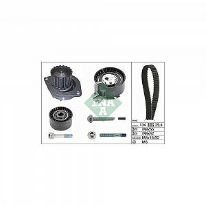 Водяной насос и комплект ремня ГРМ INA 530 0379 30 для CITROËN PEUGEOT - Фото 1