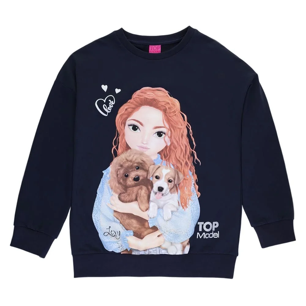 Толстовка Top Model с Lexy 75088 Синяя, фото №1