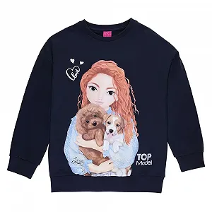 Толстовка Top Model с Lexy 75088 Синяя - Фото 1