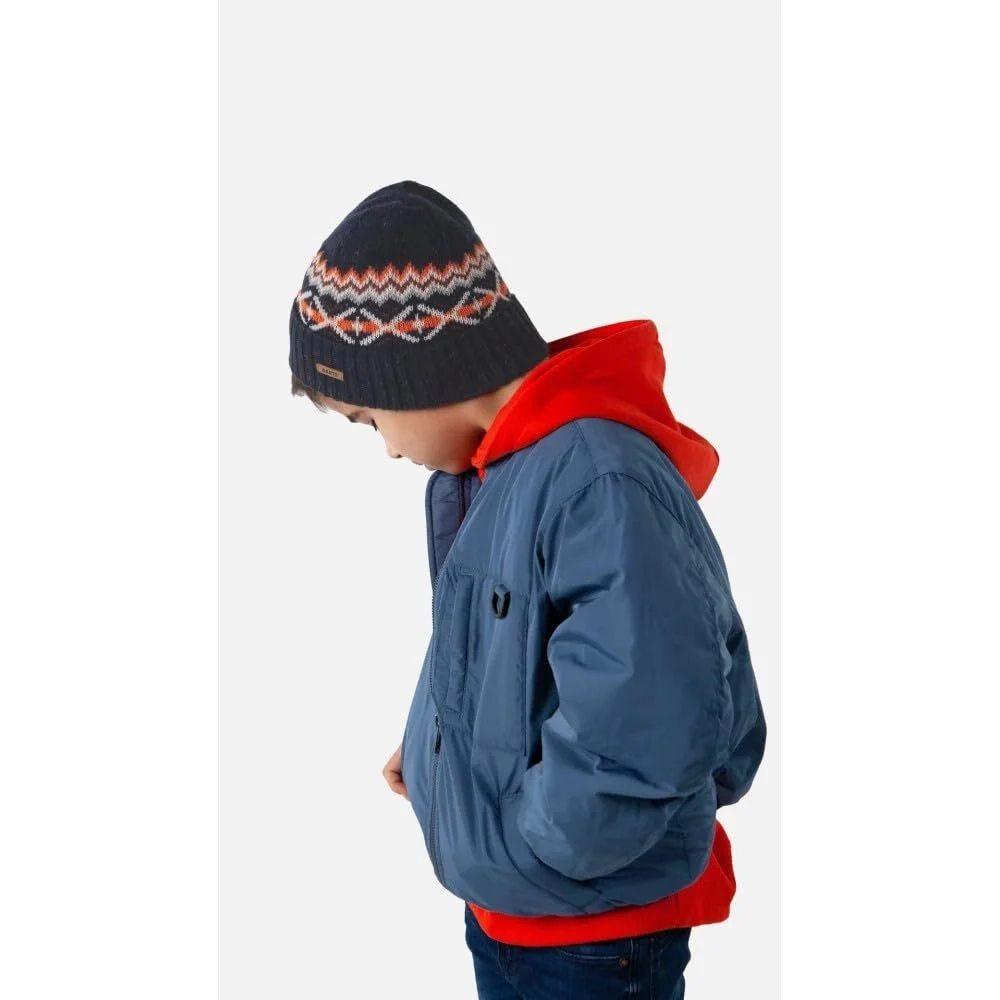 Шапка Barts Jekobe Детская Вязаная Зимняя Шапка с Отворотом Детская Шапка с Манжетом, фото №2 Шапка Barts Jekobe Детская Вязаная Зимняя Шапка с Отворотом Детская Шапка с Манжетом, фото №2