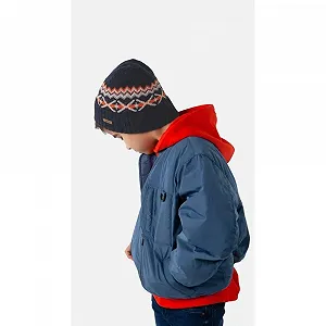 Шапка Barts Jekobe Детская Вязаная Зимняя Шапка с Отворотом Детская Шапка с Манжетом synthetic.ua - Фото 1