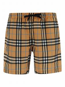 Шорты BURBERRY Martin Medium Checks Swim XL - Фото 1