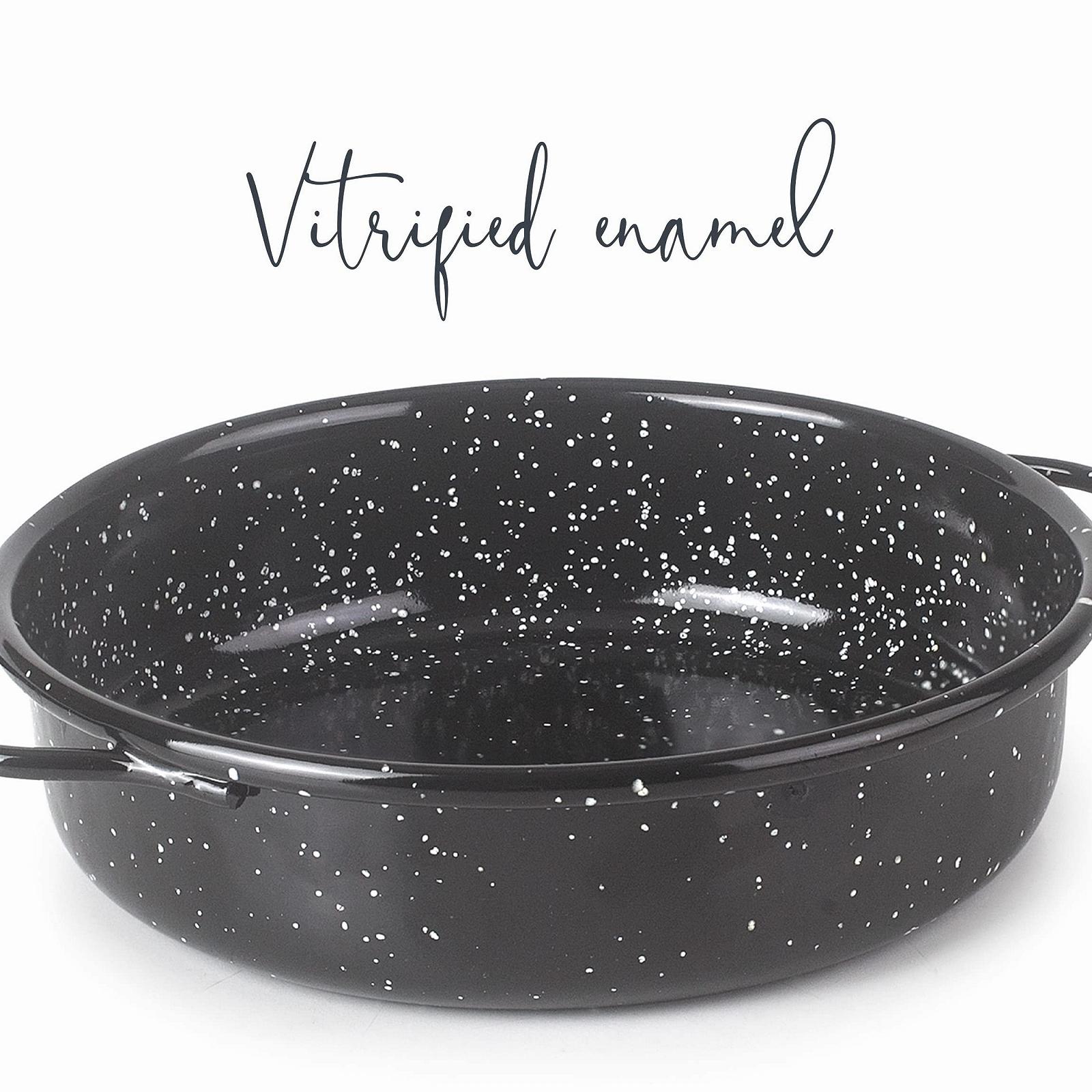 Форма для запекания LACOR 60196 чугунная эмалированная Ø16 см мини, фото №5