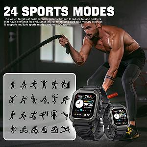 Смарт-часы SUPBRO мужские женские с функцией телефона, фитнес-часы с Bluetooth-звонками, 1.91-дюймовый HD полносенсорный экран, монитор сна, шагомер, калории, Смарт-часы IP68 iOS Android цена на synthetic.ua - Фото 1 Смарт-часы SUPBRO мужские женские с функцией телефона, фитнес-часы с Bluetooth-звонками, 1.91-дюймовый HD полносенсорный экран, монитор сна, шагомер, калории, Смарт-часы IP68 iOS Android synthetic.ua - Фото 1