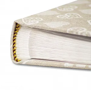 Фотоальбом 31 x 31 см Обложка из светло-голубой хлопчатобумажной ткани, 80 страниц с папиросной бумагой synthetic.ua - Фото 1