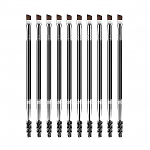 Щетка для бровей и ресниц FSSTUD Двойная головка 10 шт. - Фото 1