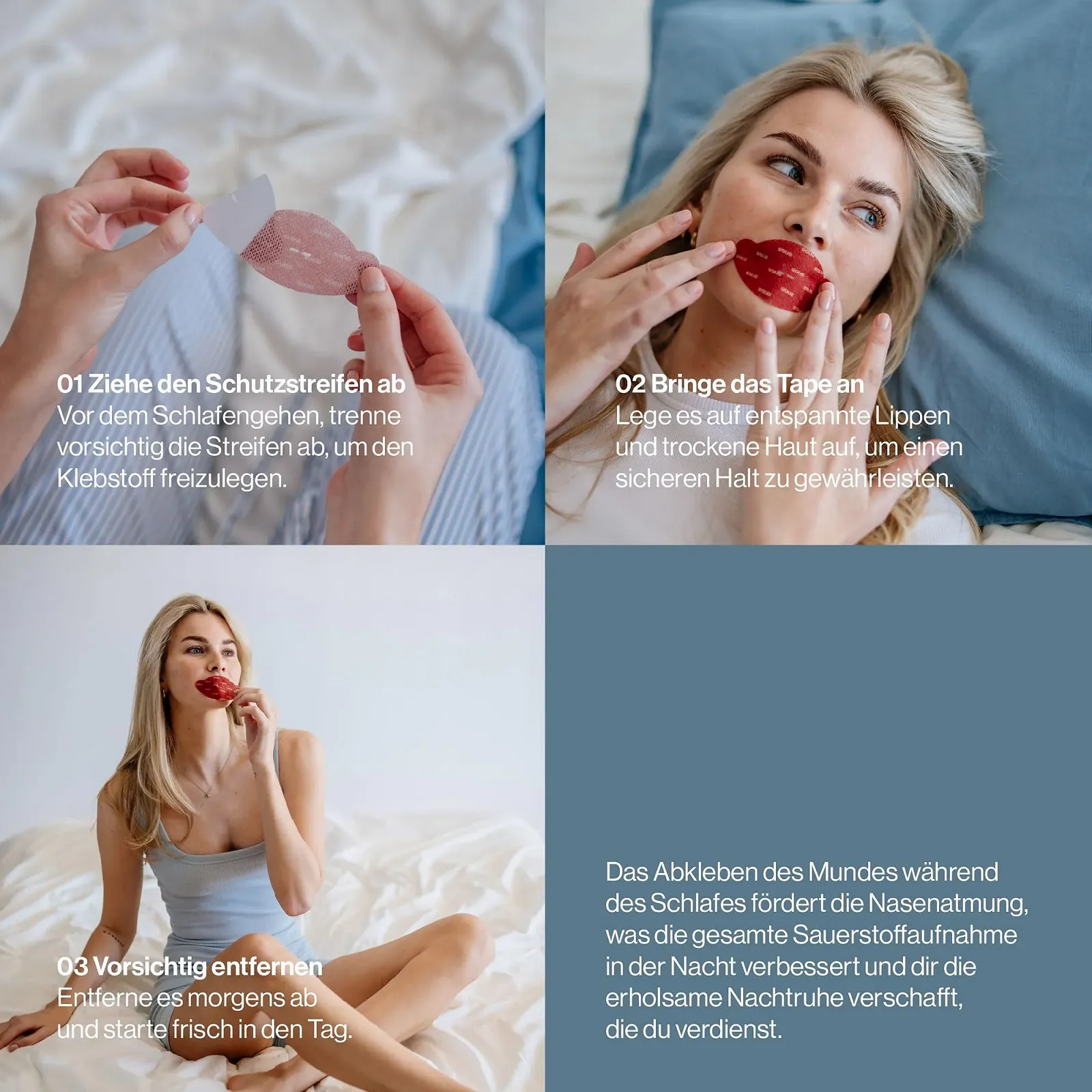 Пластыри EQUA Good Night Способствует носовому дыханию, уменьшает храп и неприятный запах изо рта., фото №4