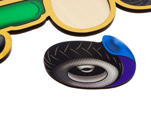 Контурний пазл Трактор [tsi192811-TSI], фото №3