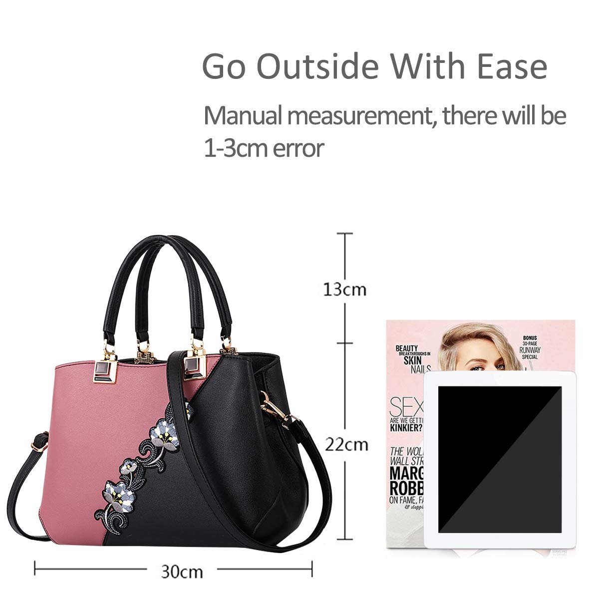 Сумка Nicole & Doris Тот Жіноча 30 x 22 x 14 см, фото №5