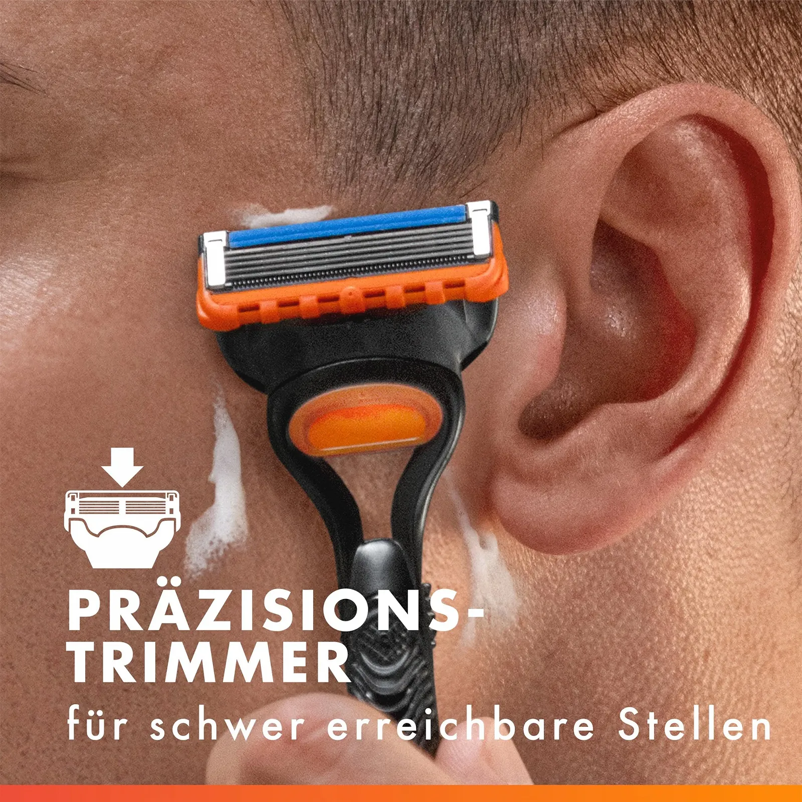 Сменные кассеты для бритья Gillette Fusion5 20 шт., фото №4 Сменные кассеты для бритья Gillette Fusion5 20 шт., фото №4