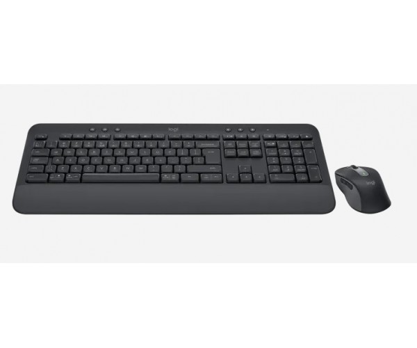 Комплект клавіатура мишка бездротовий Logitech MK650 Combo for Business Graphite (920-011004), фото №2