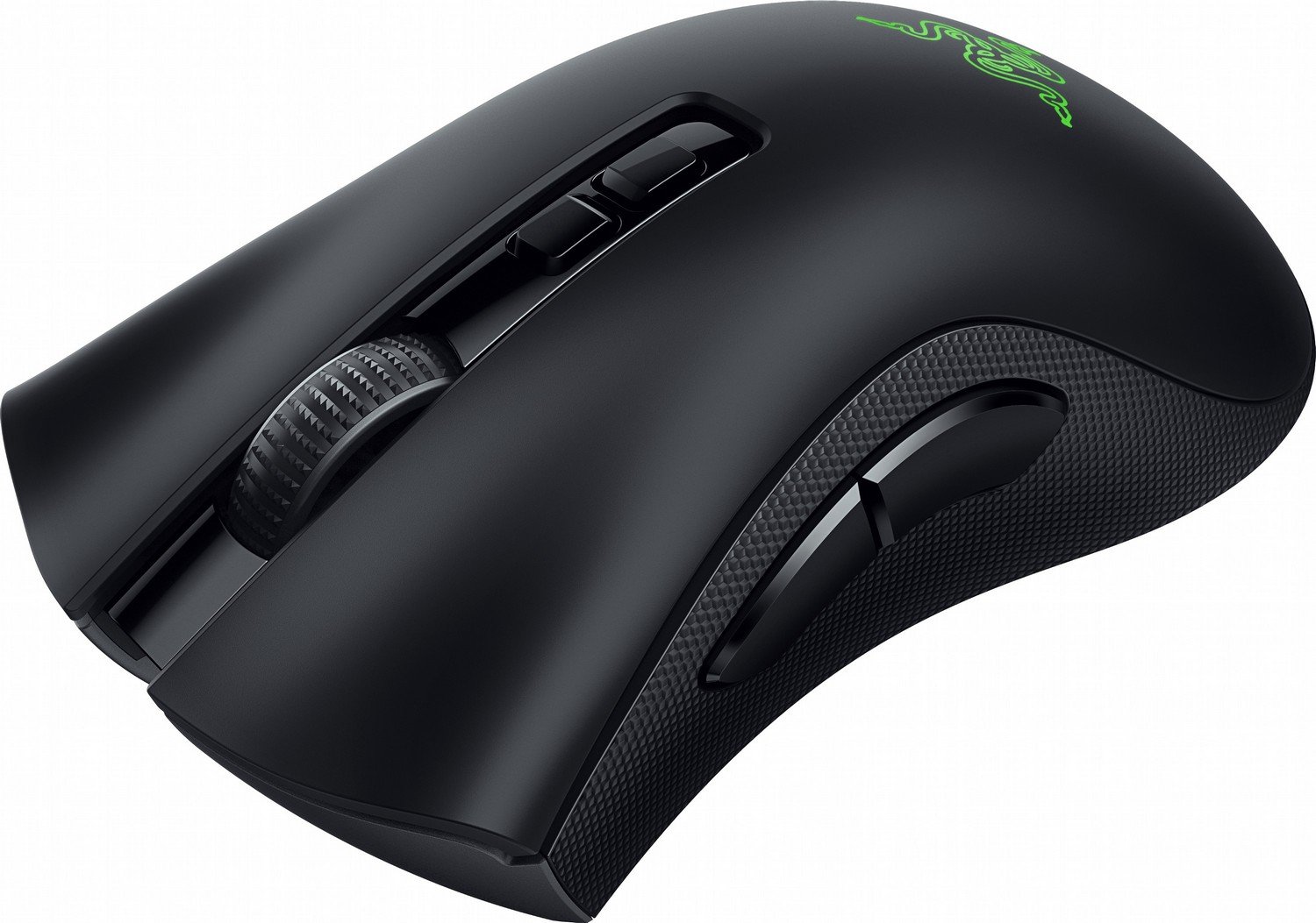 Ігрова бездротова миша Razer DeathAdder V2 Pro / Bluetooth / Радіоканал / USB / Razer Focus+ / 20000 DPI / 8 кнопок / RGB підсвітка / Знімний кабель / Чорна, фото №3 Ігрова бездротова миша Razer DeathAdder V2 Pro / Bluetooth / Радіоканал / USB / Razer Focus+ / 20000 DPI / 8 кнопок / RGB підсвітка / Знімний кабель / Чорна, фото №3