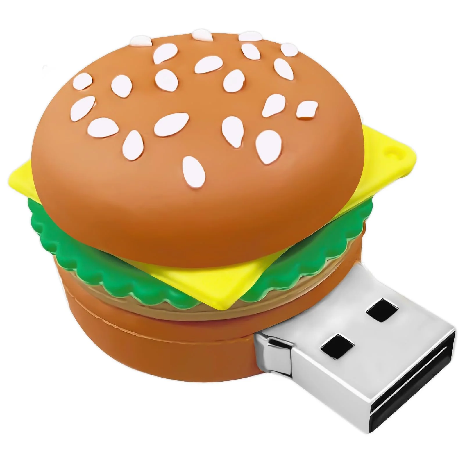 USB-накопичувач BorlterClamp Hamburger Shape 64ГБ USB 2.0, фото №1 USB-накопичувач BorlterClamp Hamburger Shape 64ГБ USB 2.0, фото №1