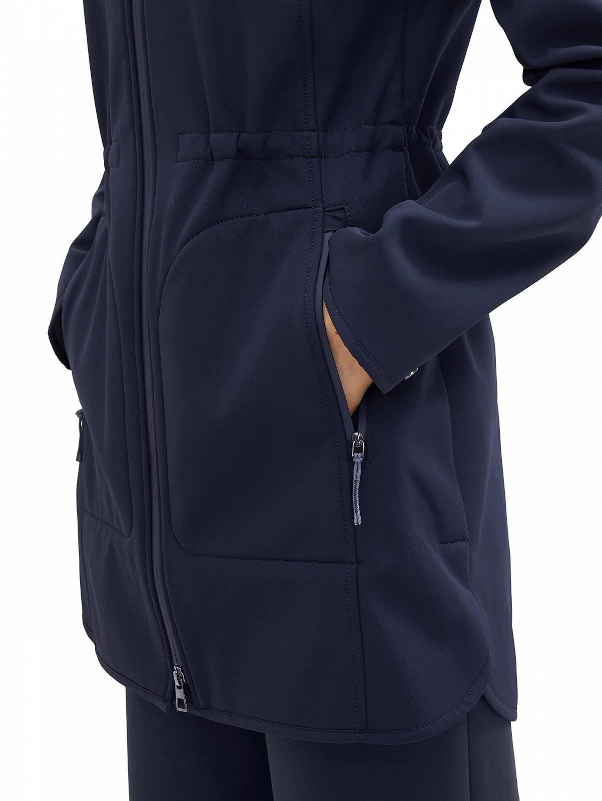 Жіноче пальто софтшелл TOM TAILOR з капюшоном, фото №6