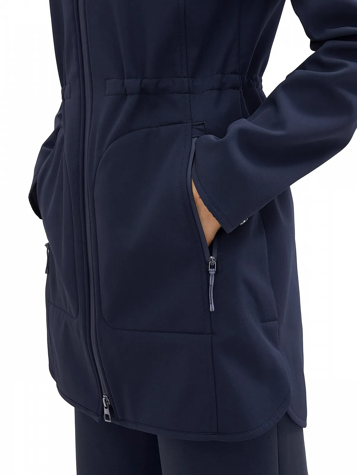 Женское пальто софтшелл TOM TAILOR с капюшоном, фото №6