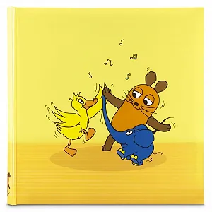 Фотоальбом Hama Jumbo "DieMaus" 30 x 30 см, жовтий - Фото 1