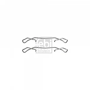 Комплект аксесуарів, гальмівні колодки FEBI BILSTEIN 182714 для CITROËN FIAT FORD HONDA - Фото 1