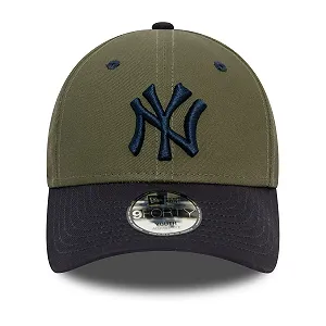 Кепка New Era 9Forty Youth Contrast NY Yankees Темно-синяя synthetic.ua - Фото 1