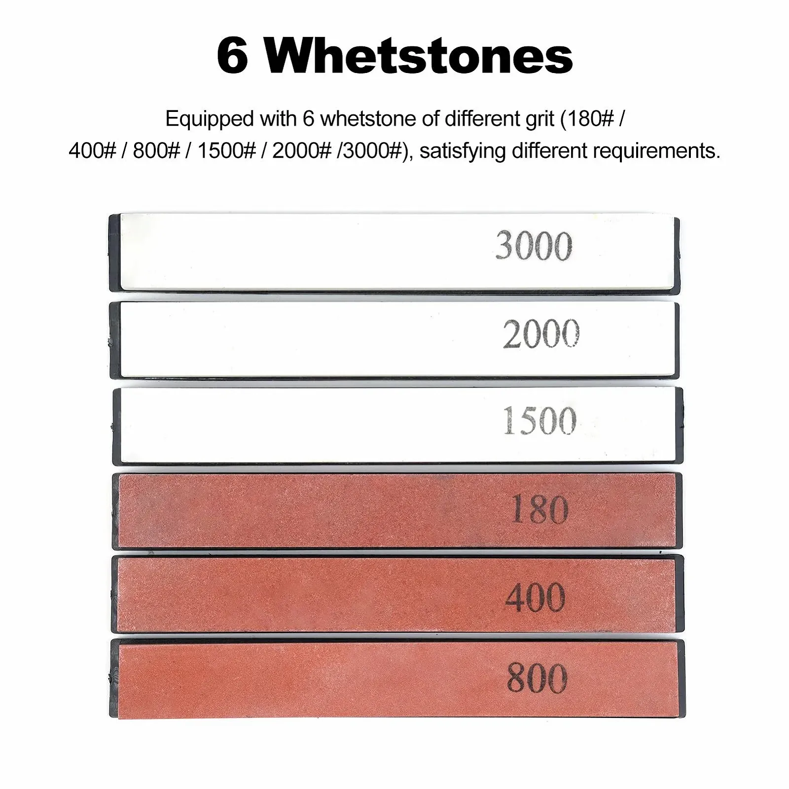 Точилка для ножей электрическая Professional с 6 точильными камнями поворотная 360° фиксированный угол 15° нержавеющая сталь, фото №5