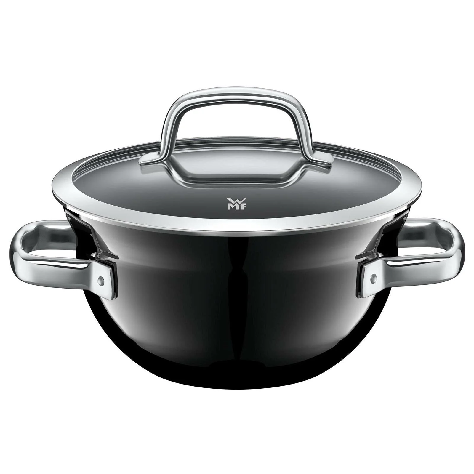 Каструля-миска WMF Fusiontec Mineral 20 см 2.3 л Чорна, фото №1 Каструля-миска WMF Fusiontec Mineral 20 см 2.3 л Чорна, фото №1