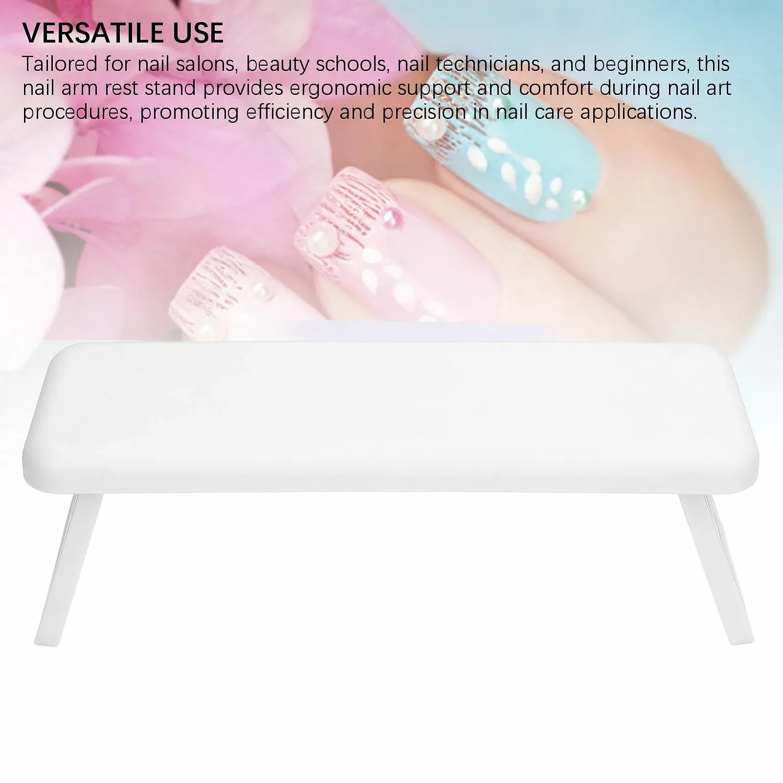Підставка для рук майстра манікюру, складана підставка для рук для манікюру, професійна, фото №5