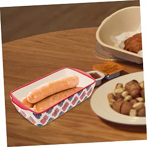 Форма для запікання Gatuida Керамічна Прямокутна з подвійними ручками Термостійка ціна на synthetic.ua - Фото 1 Форма для запікання Gatuida Керамічна Прямокутна з подвійними ручками Термостійка synthetic.ua - Фото 1