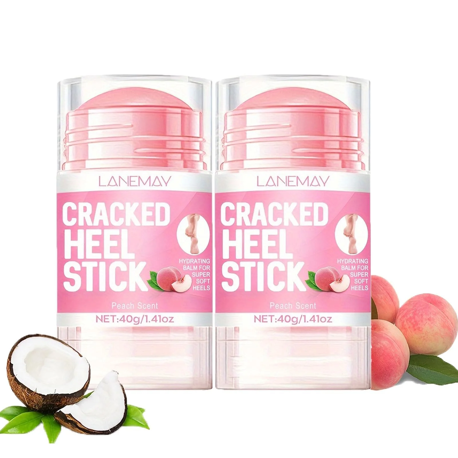 Крем-карандаш Urea 2 шт для грубой, сухой и потрескавшейся кожи стоп, коленей и рук 60% мочевины, фото №1