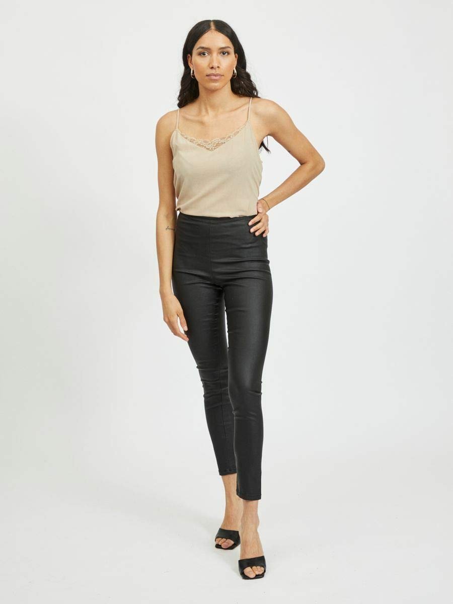 Леггинсы Vila Vicommit Coated Plain Noos Женские, фото №6