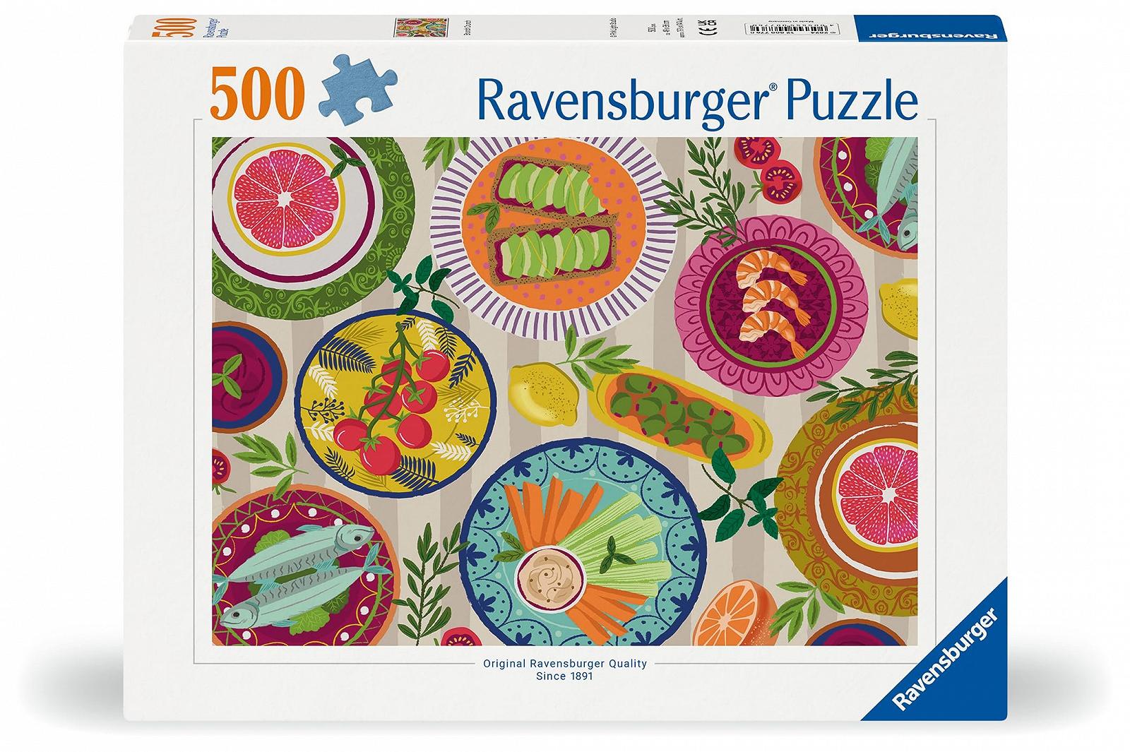 Пазл Ravensburger 12000776 Delicious Picnic 500 елементів для дорослих та дітей від 12 років, фото №2 Пазл Ravensburger 12000776 Delicious Picnic 500 елементів для дорослих та дітей від 12 років, фото №2