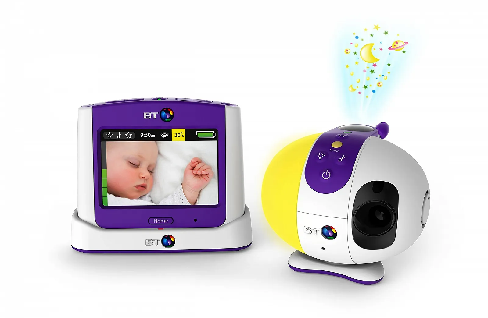 Видеоняня BT 7500 Lightshow 8.9 см Touchscreen LCD 480 x 320, фото №2 Видеоняня BT 7500 Lightshow 8.9 см Touchscreen LCD 480 x 320, фото №2