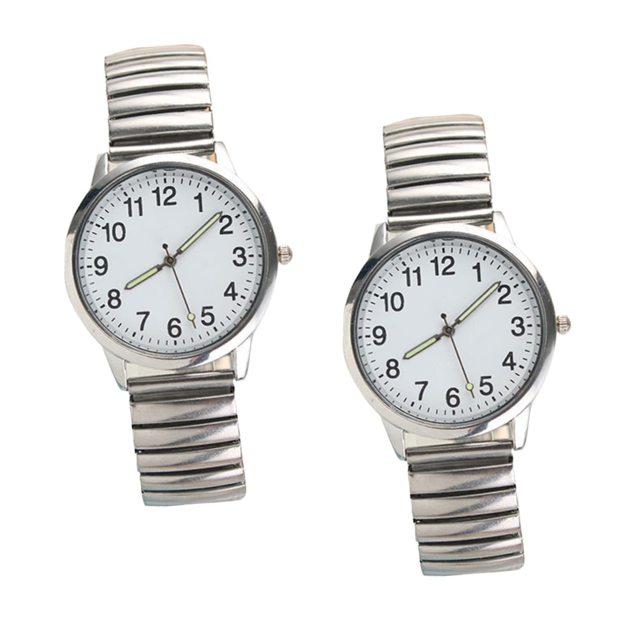 Кварцовий годинник PartyKindom Класичний з великим циферблатом, фото №1