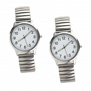 Кварцовий годинник PartyKindom Класичний з великим циферблатом - Фото 1