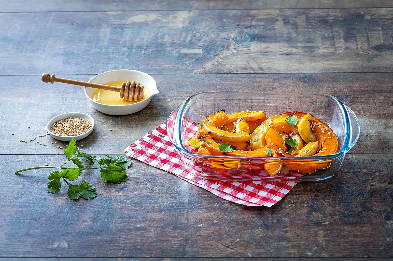 Форма для запекания 4937416 Rectangular 40 x 27 см 4.6 L прозрачная, фото №7 Форма для запекания 4937416 Rectangular 40 x 27 см 4.6 L прозрачная, фото №7