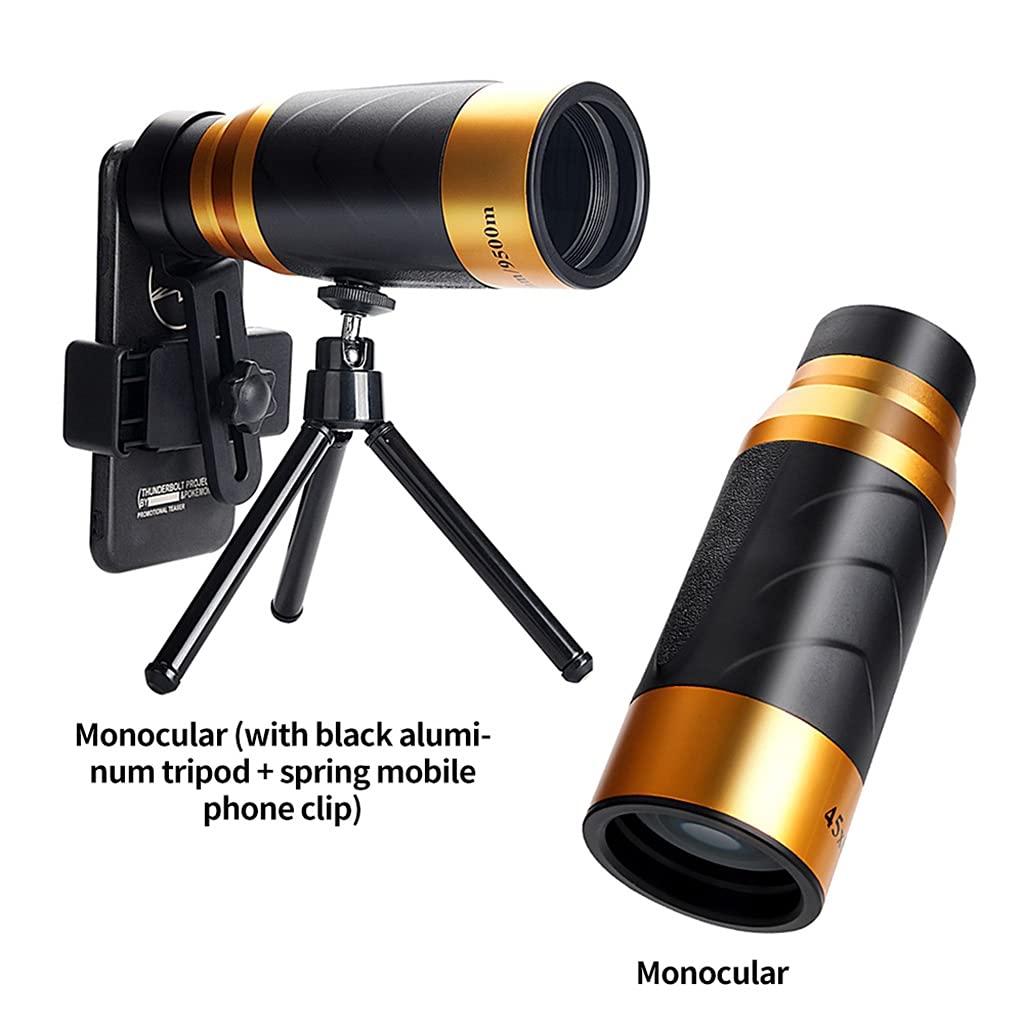 Телескоп Monocular HD Широкоугольная Призма Телескоп с Клипсой для Телефона и Штативом, фото №2