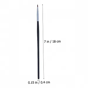 Пензлі для підводки очей minkissy synthetic.ua - Фото 1