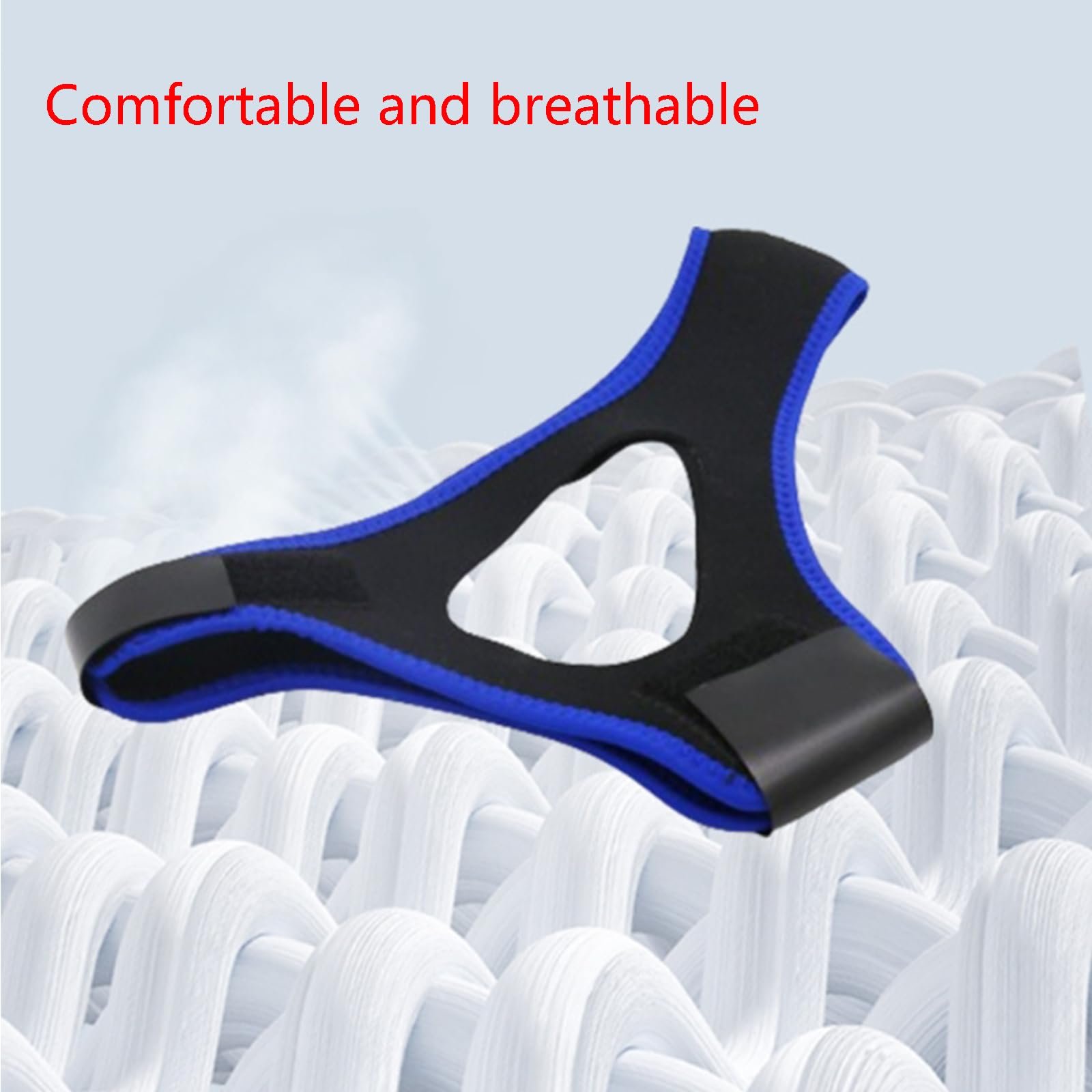 Пов'язка на щелепу Veralabs Airflow, регульована дихаюча пов'язка на підборіддя, фото №5