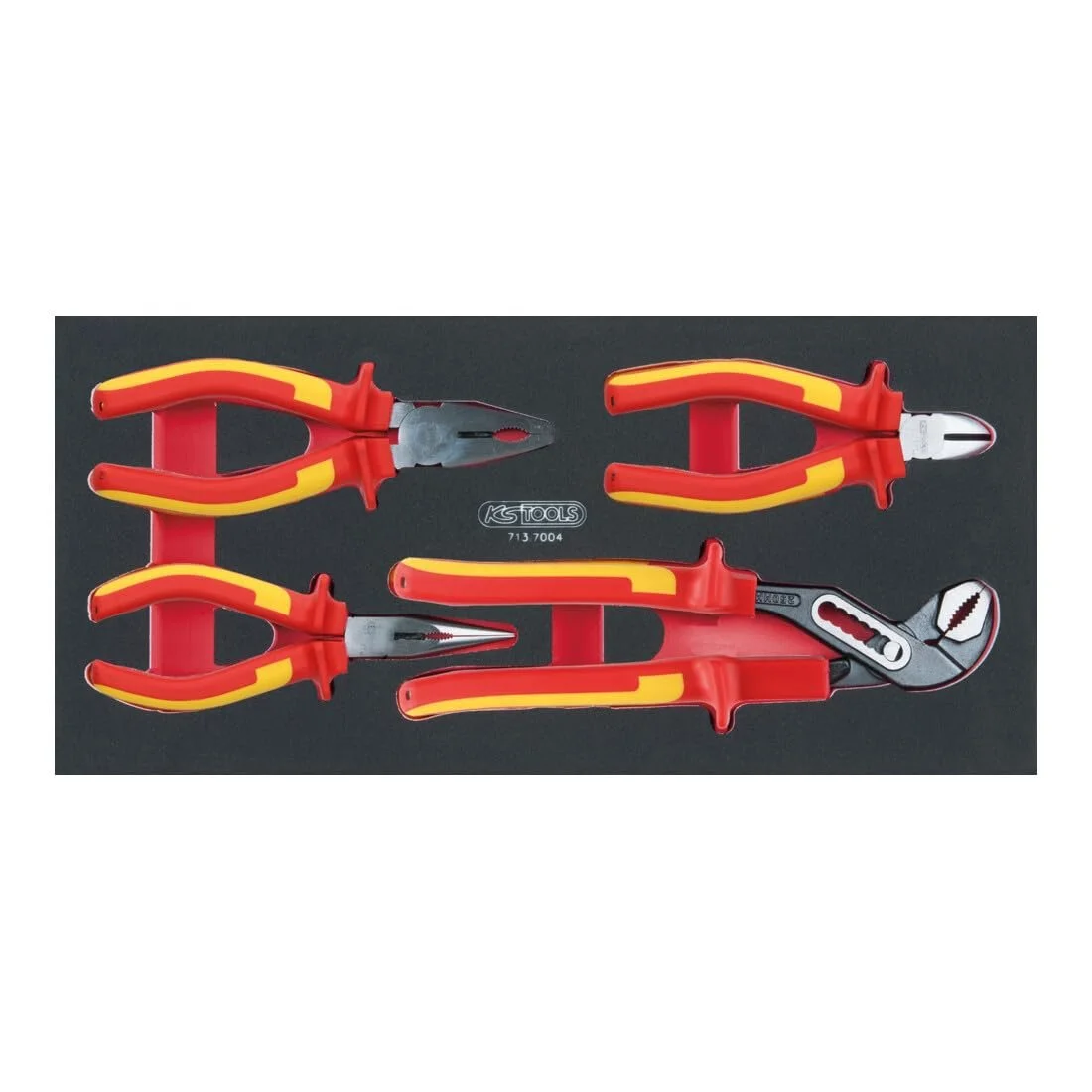 Набор плоскогубцев VDE KS Tools SCS, 4 шт, фото №1