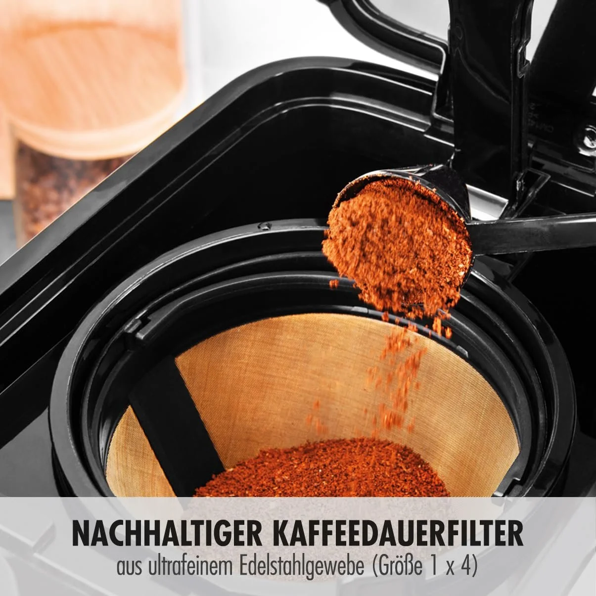 Кофеварка капельная GASTROBACK Design Essential Черный/Серебристый, фото №4