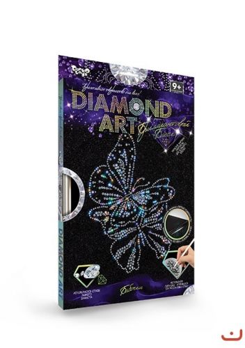 Набір для креативної творчості DIAMOND ART Метелики, фото №1