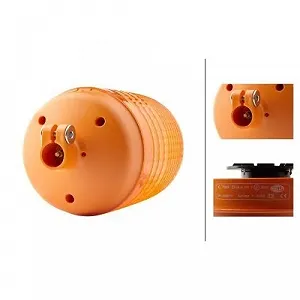 Проблесковый маячок HELLA 2RL 008 060-101 KL 7000 для AEBI DAF MERCEDES-BENZ VOLVO synthetic.ua - Фото 1