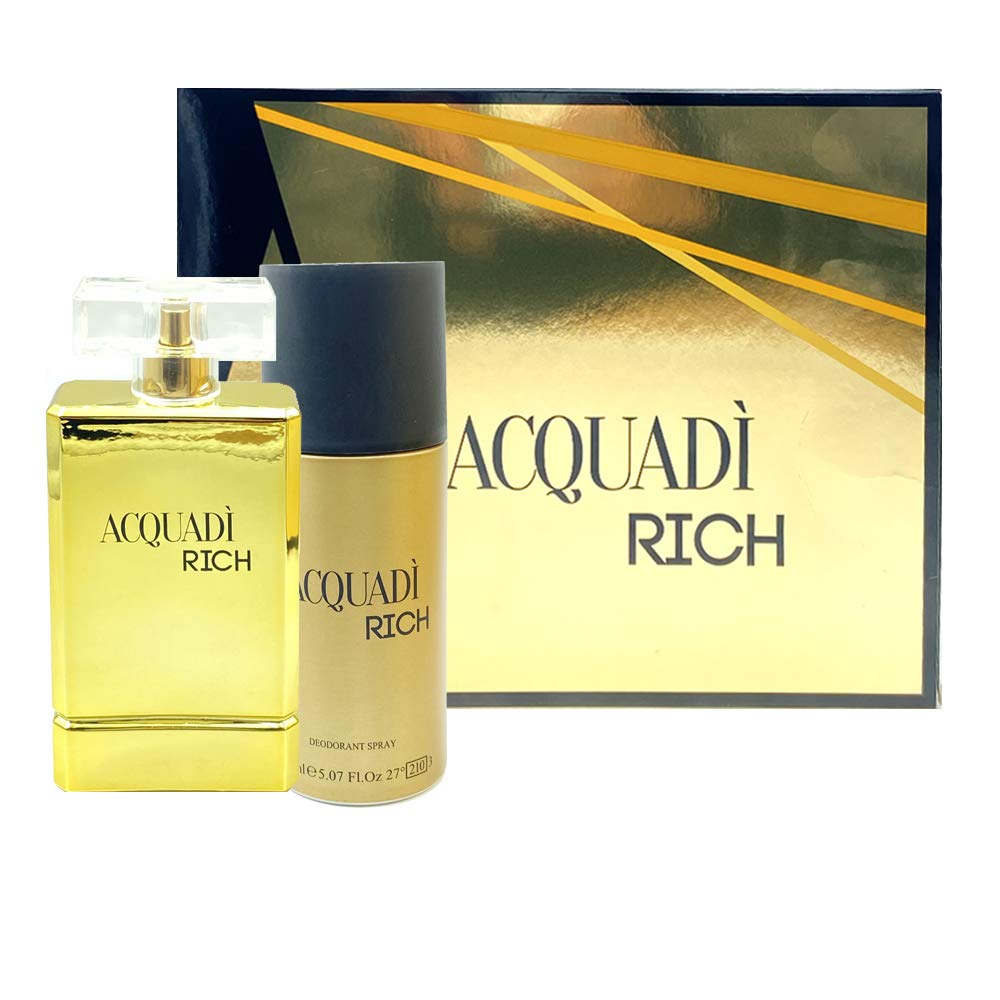 Acquadi Rich Box Туалетная вода 100 мл и Дезодорант 150 мл, фото №1