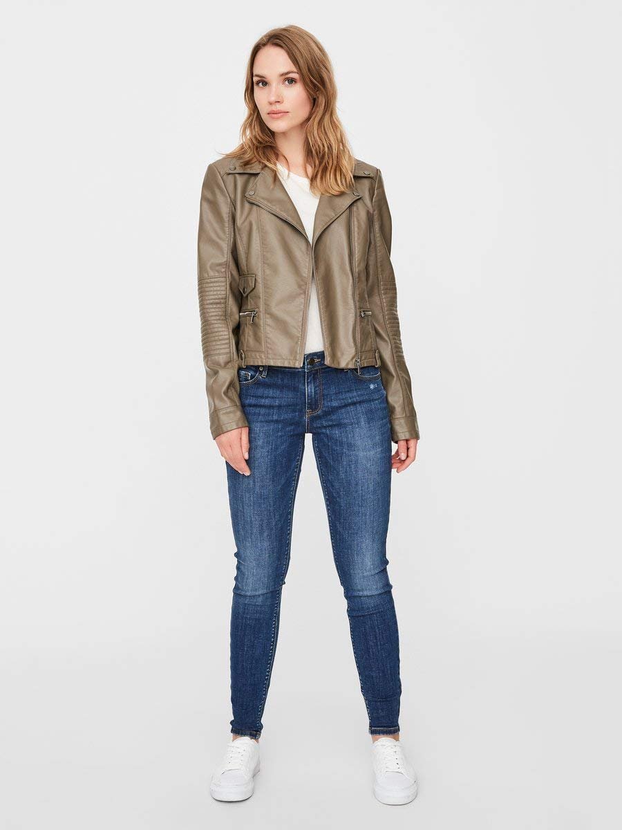 Куртка Biker зі штучної шкіри VERO MODA Ultramalou Жіноча, фото №6