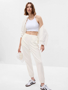 Штани LOGO JOGGER SWEATPANTS 729736-05 GAP Білий S - Фото 1