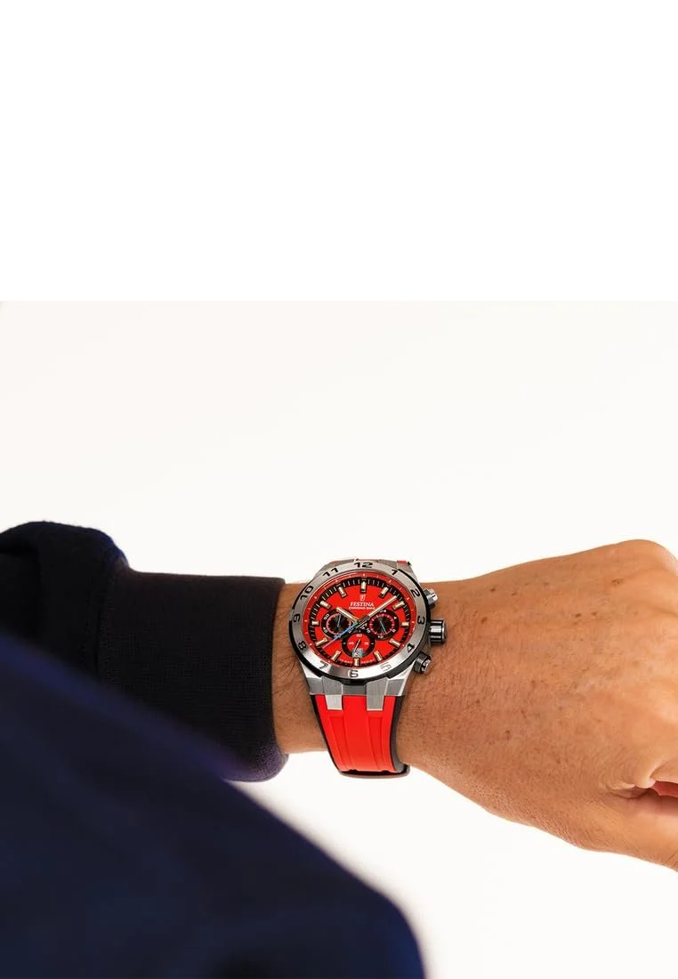 Годинник Festina Sport F20671/5, червоний, Classic, фото №2