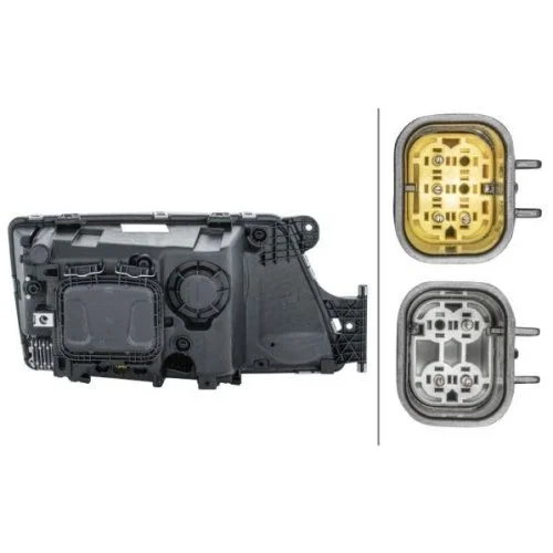 Фара головного света HELLA 1EH 354 987-131 для MAN, левая, фото №2