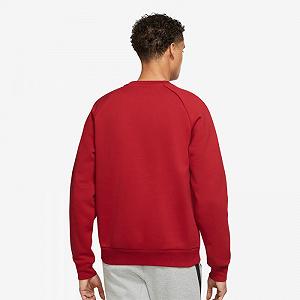 Джемпер Nikeasterpiece Pack photo print crew neck fleece sweatshirt in red S synthetic.ua - Фото 1