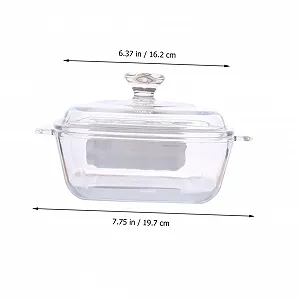Миска VALICLUD из закаленного стекла с крышкой квадратная для микроволновой печи термостойкая цена на synthetic.ua - Фото 1 Миска VALICLUD из закаленного стекла с крышкой квадратная для микроволновой печи термостойкая synthetic.ua - Фото 1