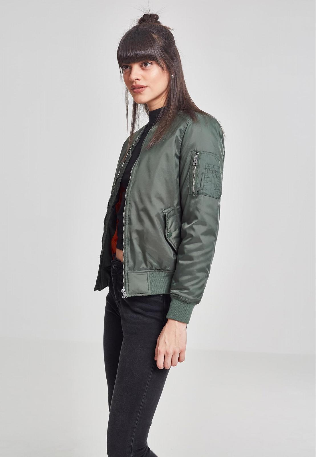 Бомбер Urban Classics Basic Женский, фото №8
