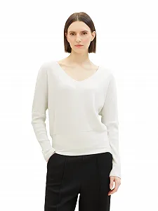 Женский свитшот TOM TAILOR synthetic.ua - Фото 1